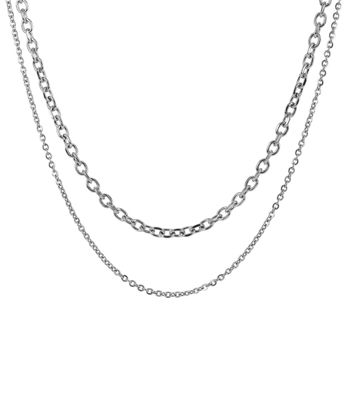 WILLOW halsband Stål