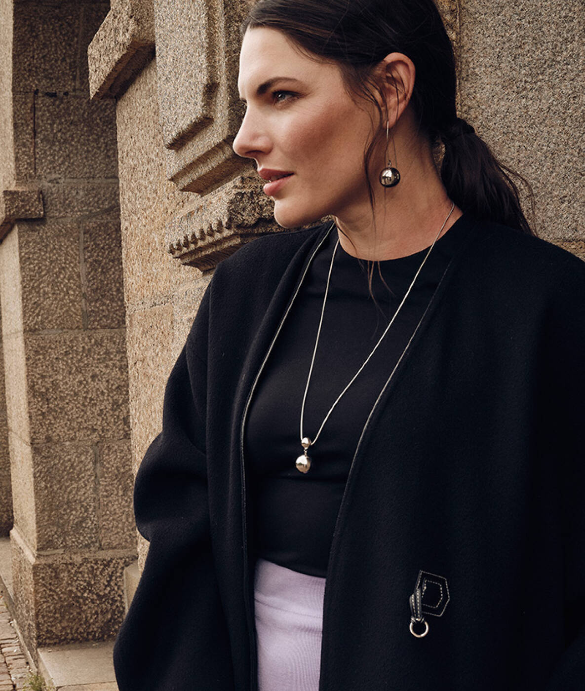 ESSIE Long örhänge Stål