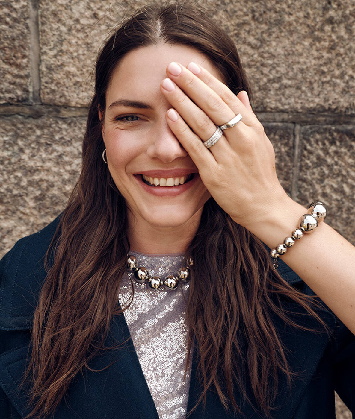 ESSIE Big halsband Stål