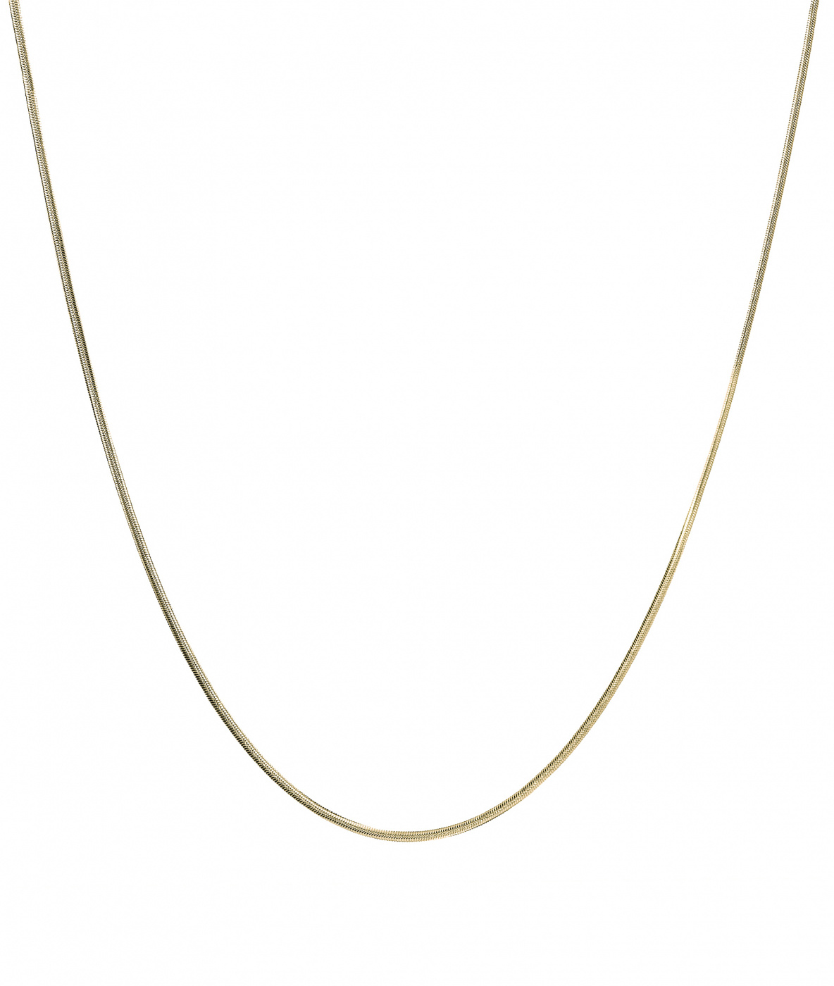 FIONA 2 mm Halsband Guld