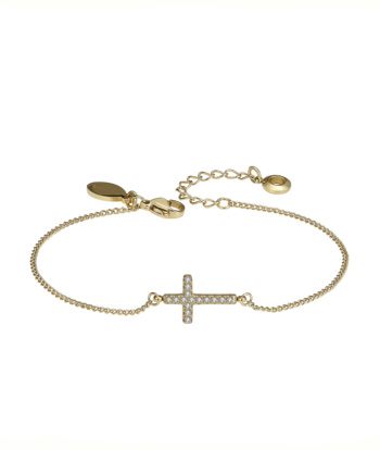 CROSS Crystal Armband Guld