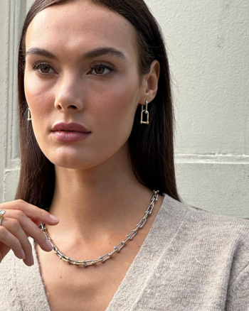 AMY Halsband Guld/Stål