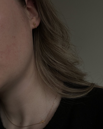 CROSS Plain Halsband Guld