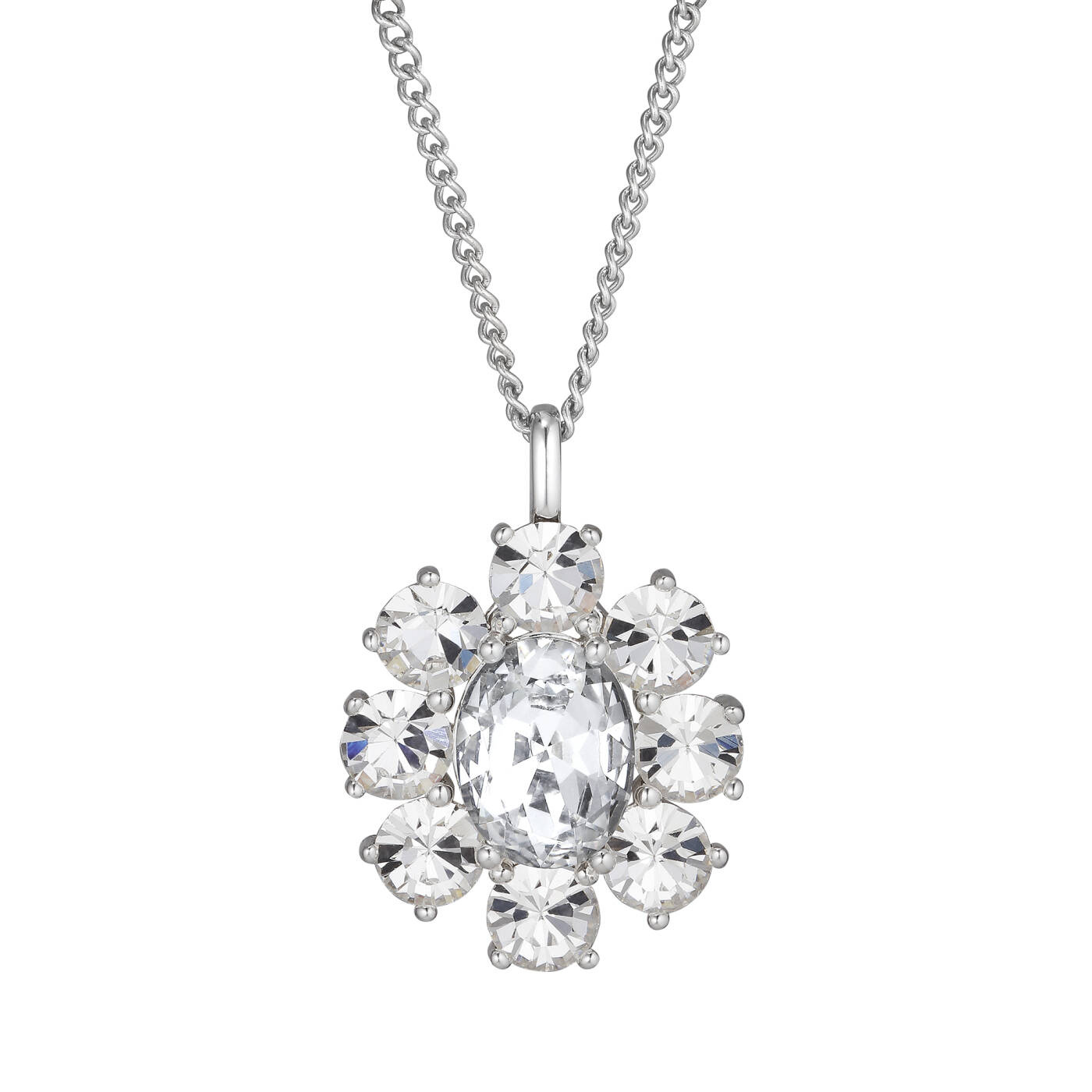 CLAUDIA Silver CRYSTAL