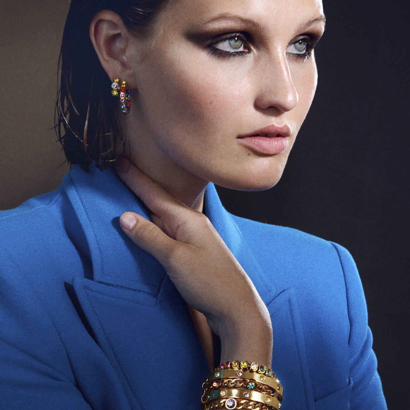 CORY Guld RAINBOW Armband