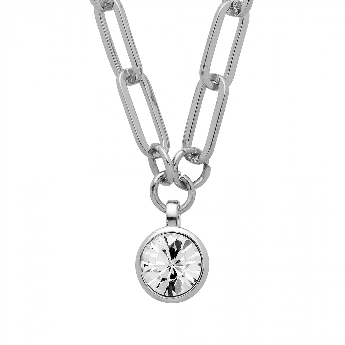 LISANNA Silver CRYSTAL Halsband