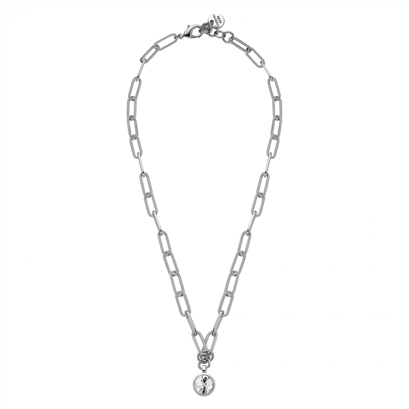 LISANNA Silver CRYSTAL Halsband