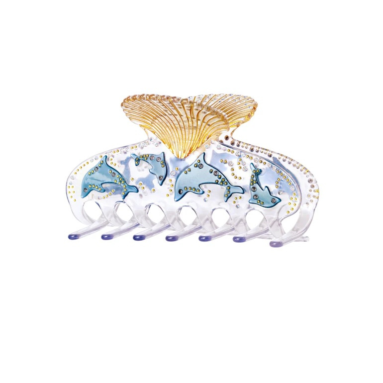 Attina Hair Claw Clear