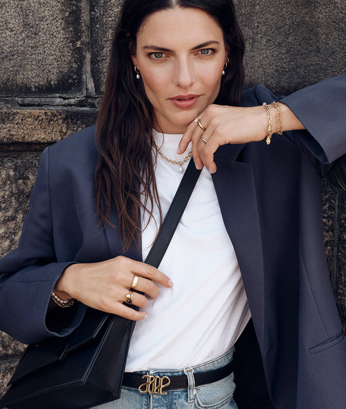 PALMA örhänge Guld