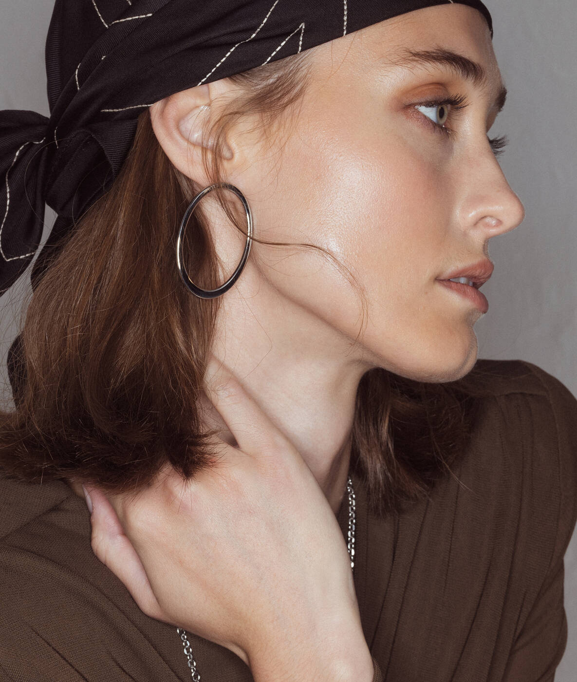 NAOMI örhänge Stål