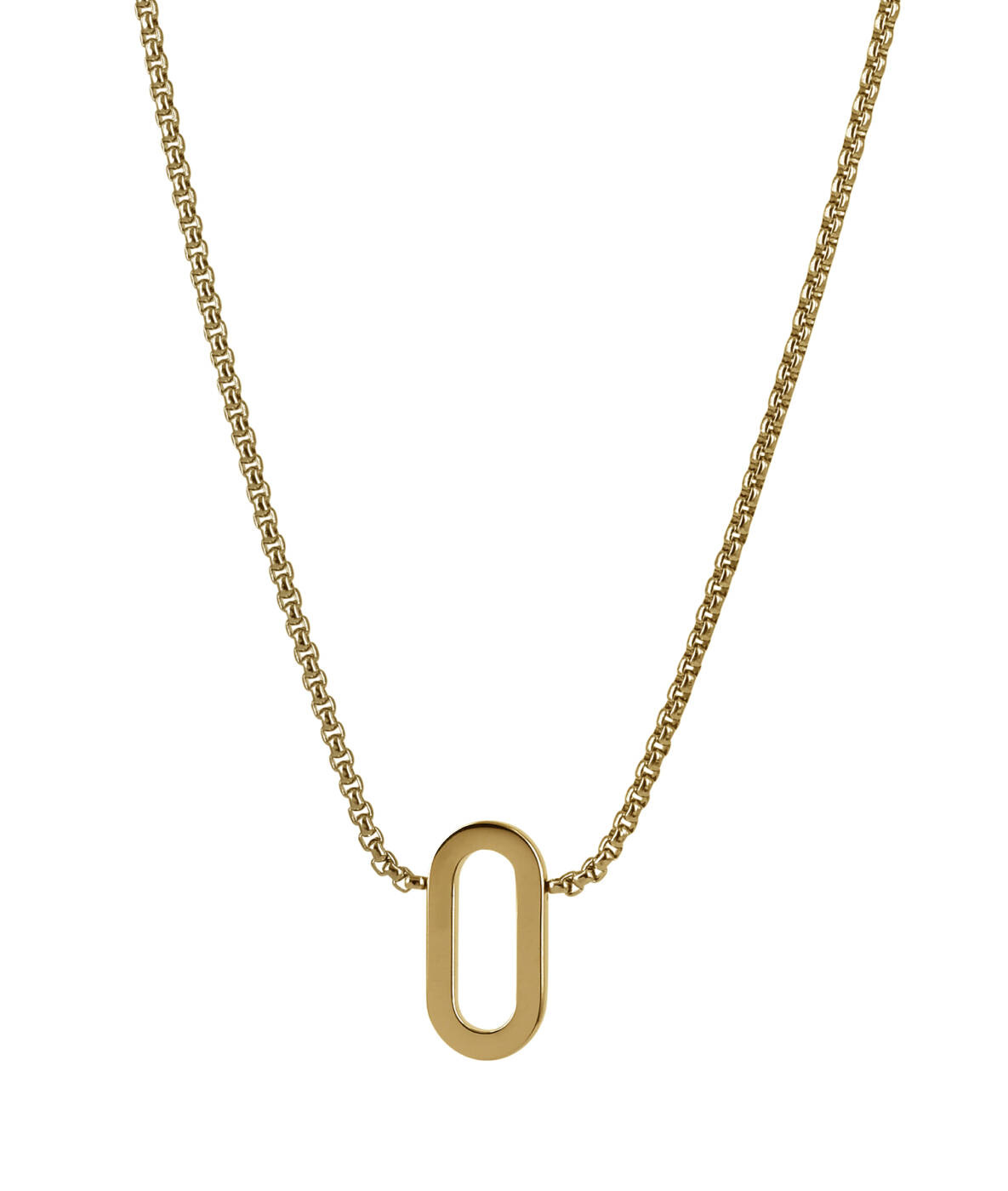 EXCELLENT Plain halsband Guld