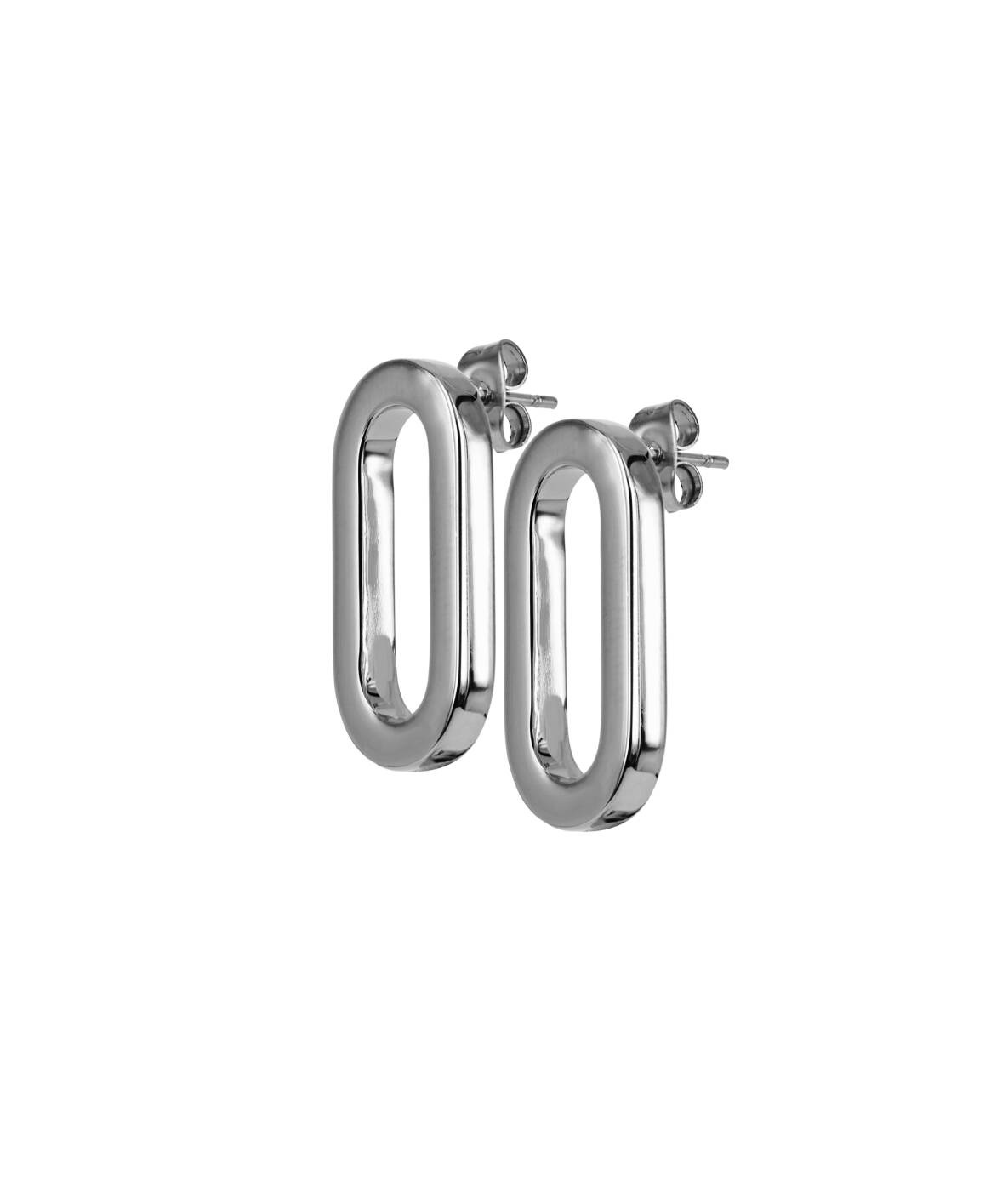 EXCELLENT Plain örhänge Stål