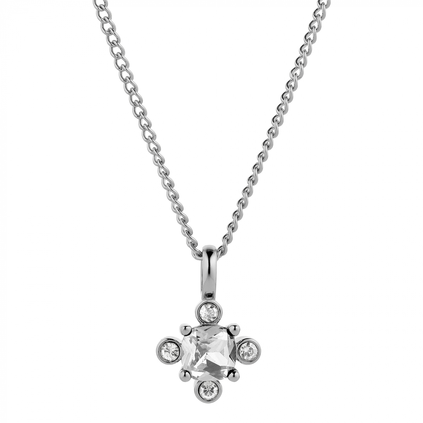 RIMINI Silver CRYSTAL Halsband