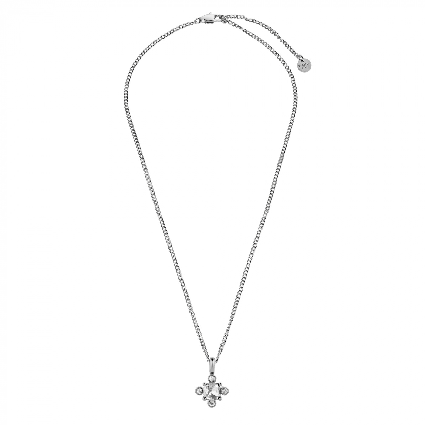 RIMINI Silver CRYSTAL Halsband
