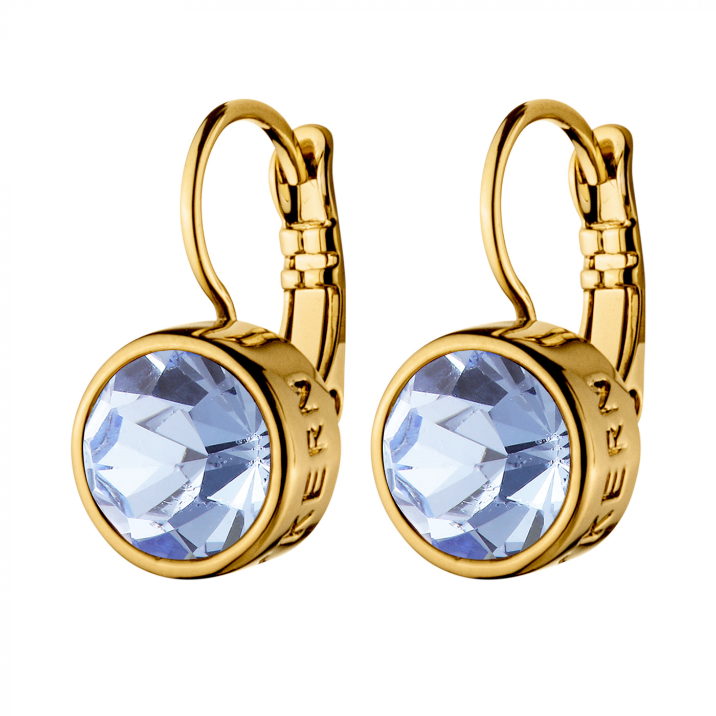 LOUISE Guld LIGHT SAPPHIRE