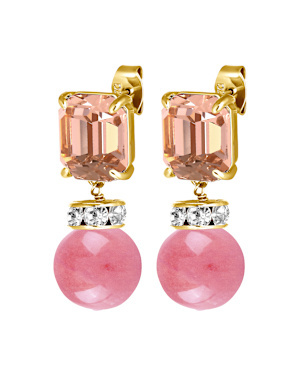 WALI SG PEACH / CORAL Örhängen Guld