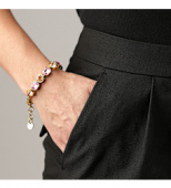 ALAYA SG LIGHT ROSE / PEACH Armband Guld ALAYA SG LIGHT ROSE / PEACH Armband Guld