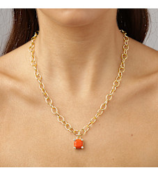 RAMINA SG CORAL Halsband Guld