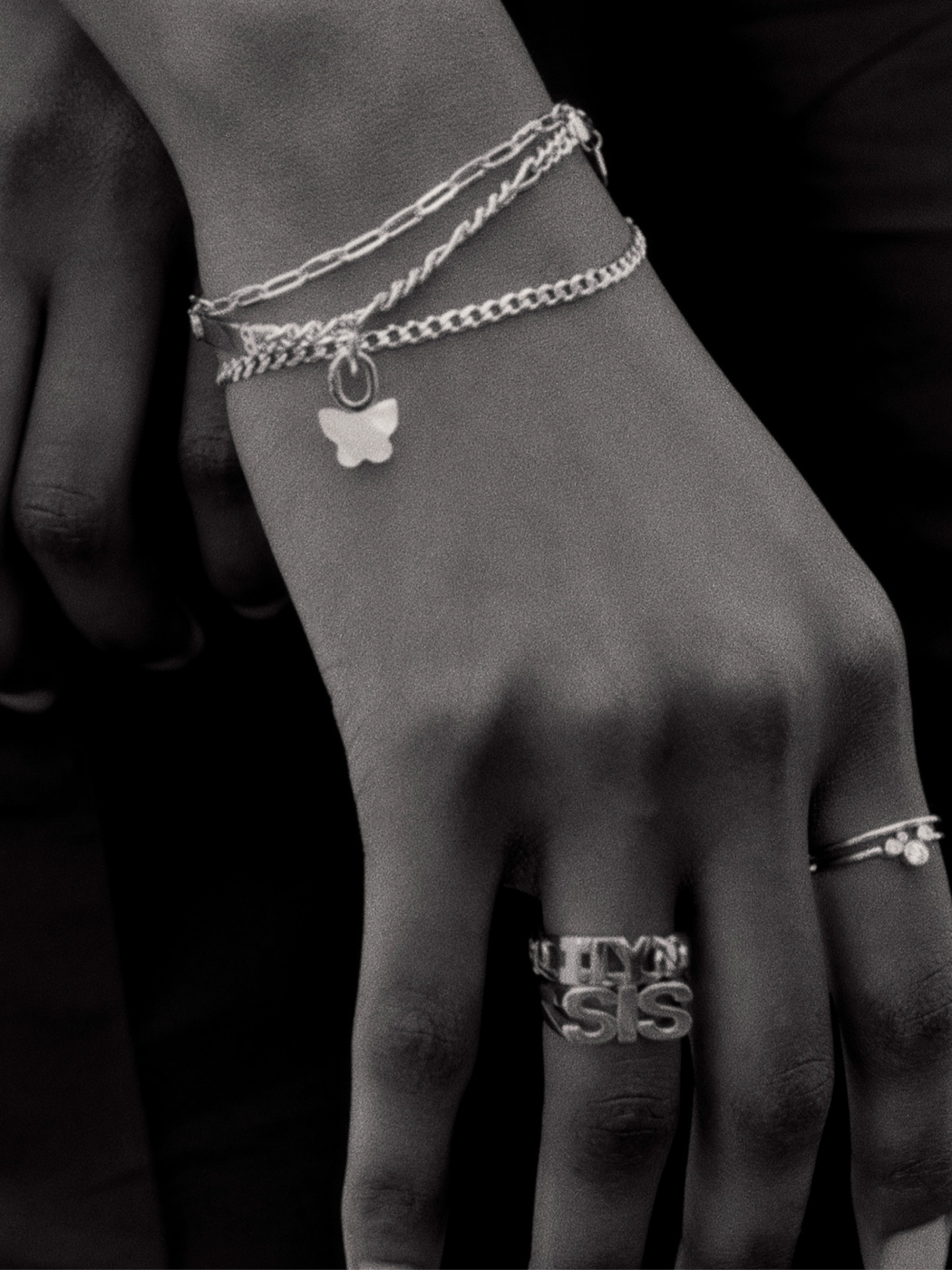 Sis Ring Goldplated Silver 