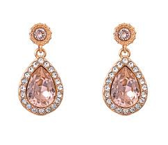 Miss Amy Örhänge-Vintage rose