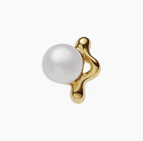 Shibuya Stud Örhänge Set Goldplated Silver