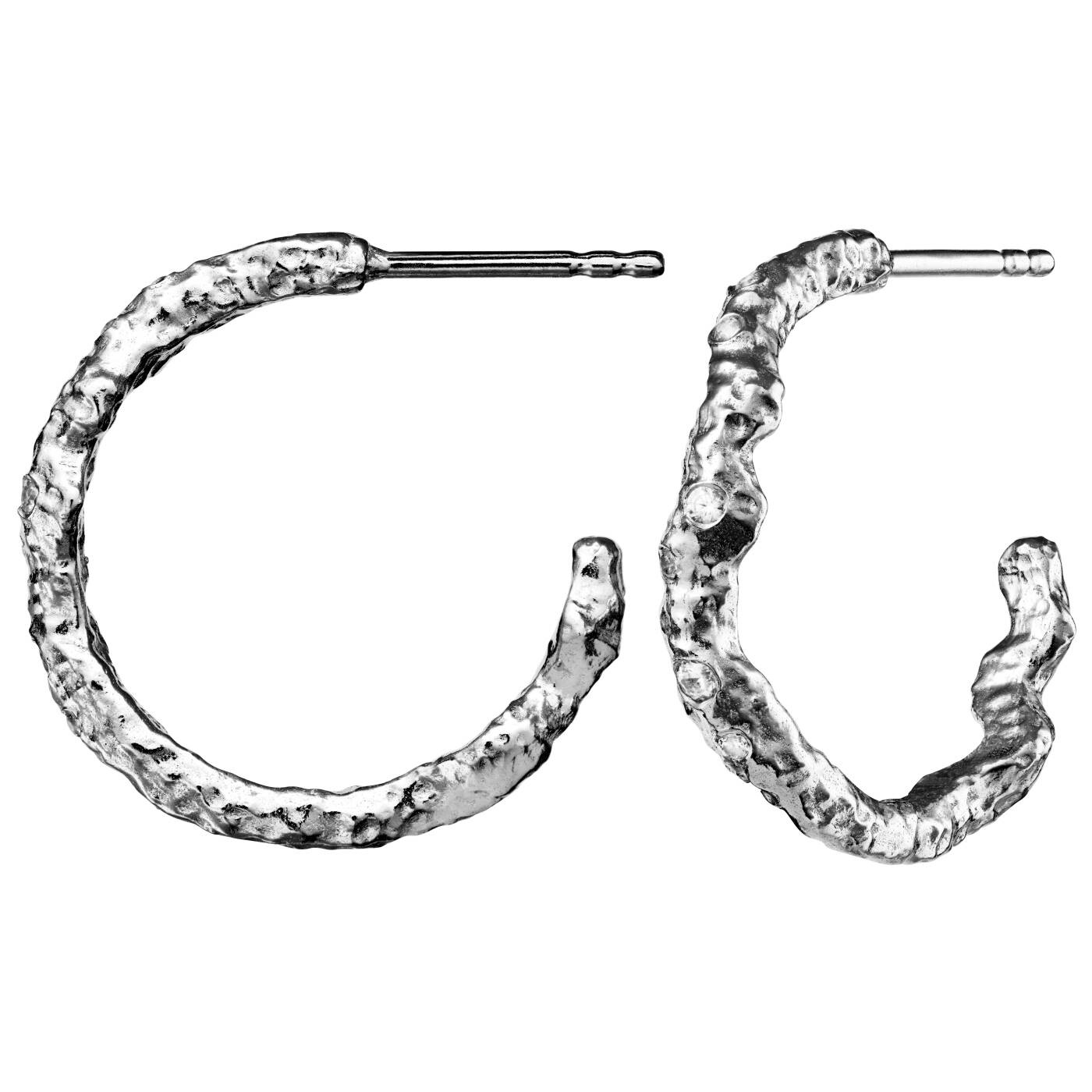 Janine grande Örhänge Silver