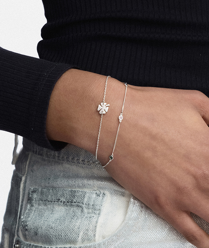 Bring Me Luck Bracelet Silver