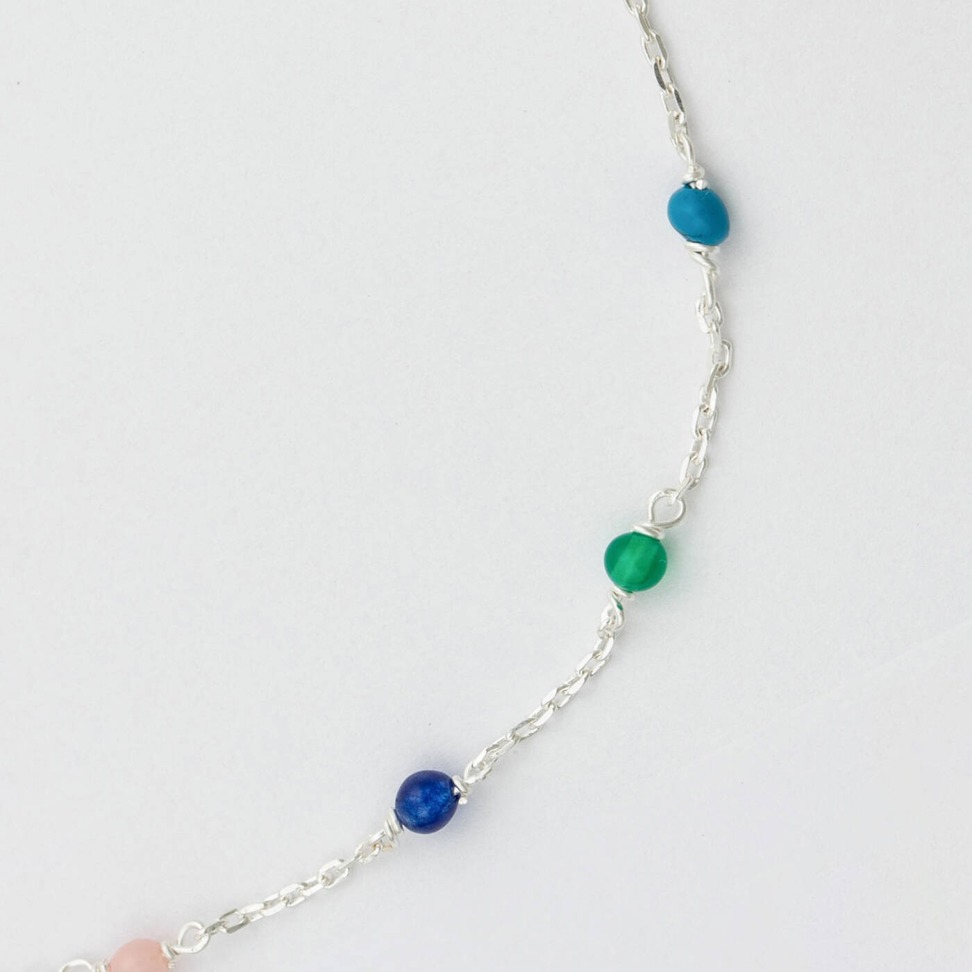 Santa Monica Multicolour Bracelet Silver