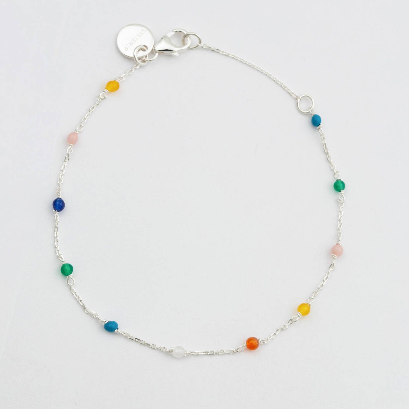 Santa Monica Multicolour Bracelet Silver
