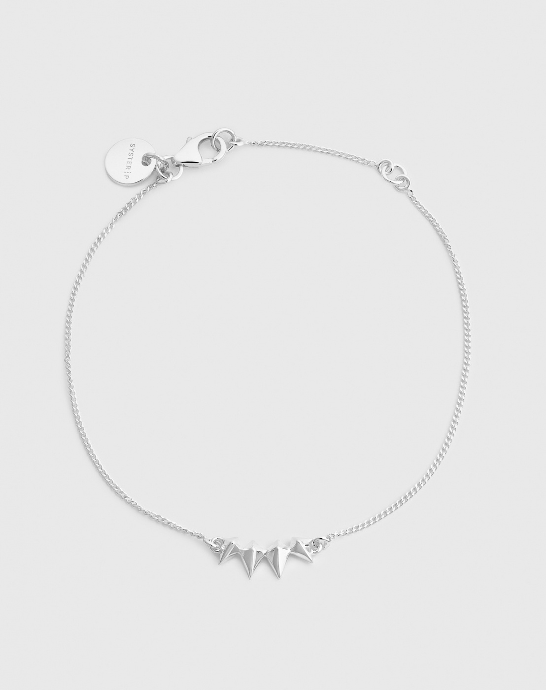 Uma Spike Armband Silver
