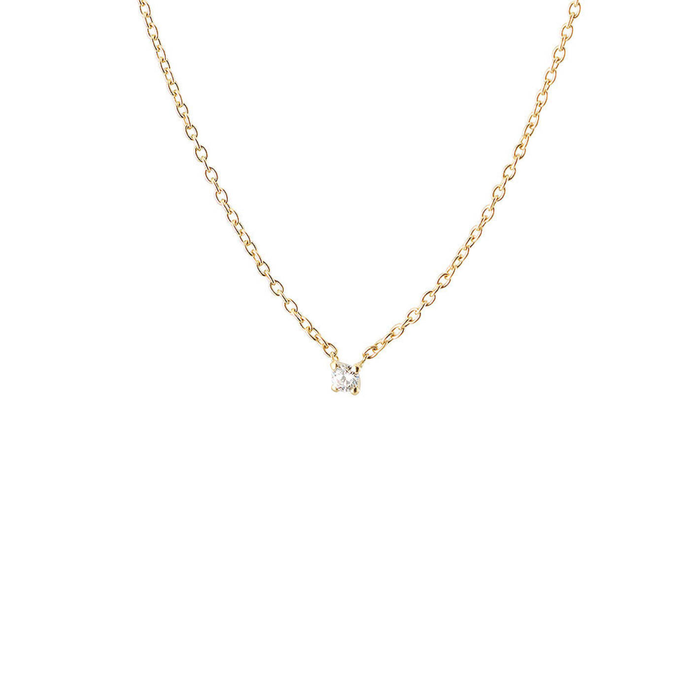 Diamond Sky drop halsband guld