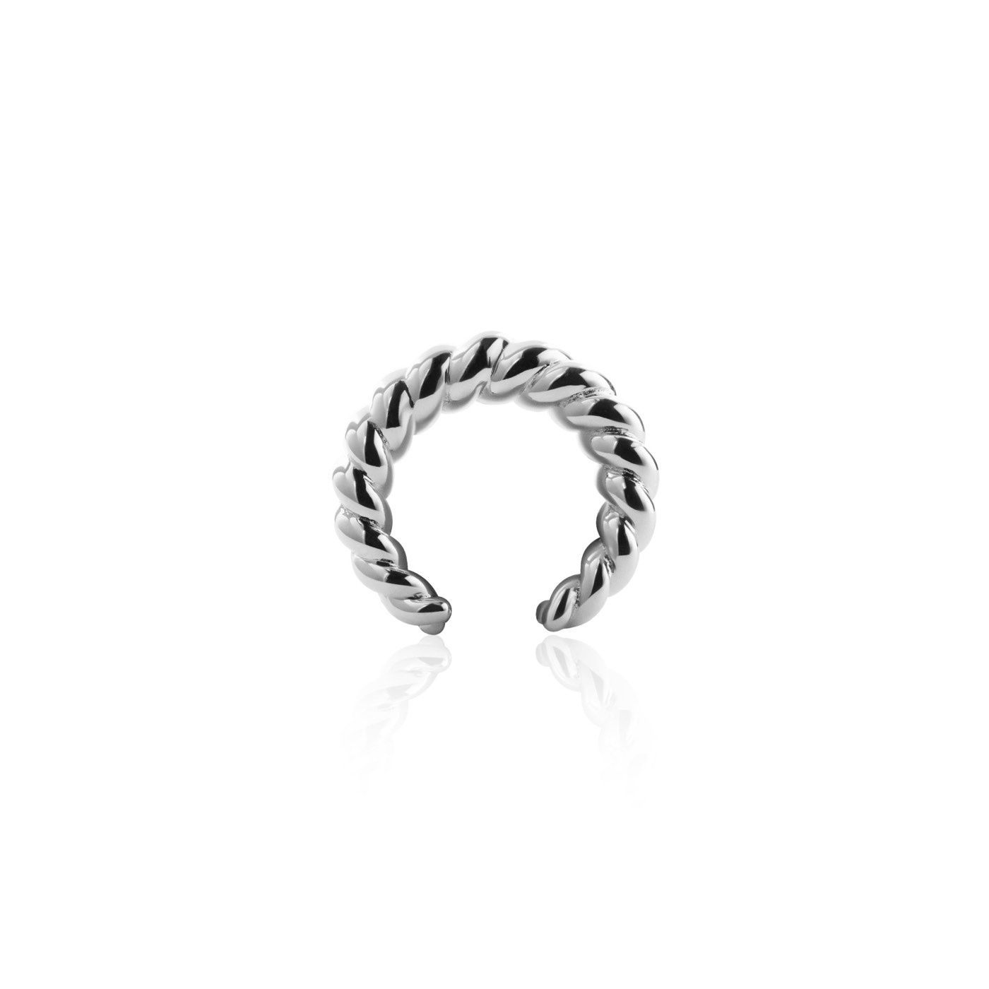 Twisted EarCuff örhänge (silver)