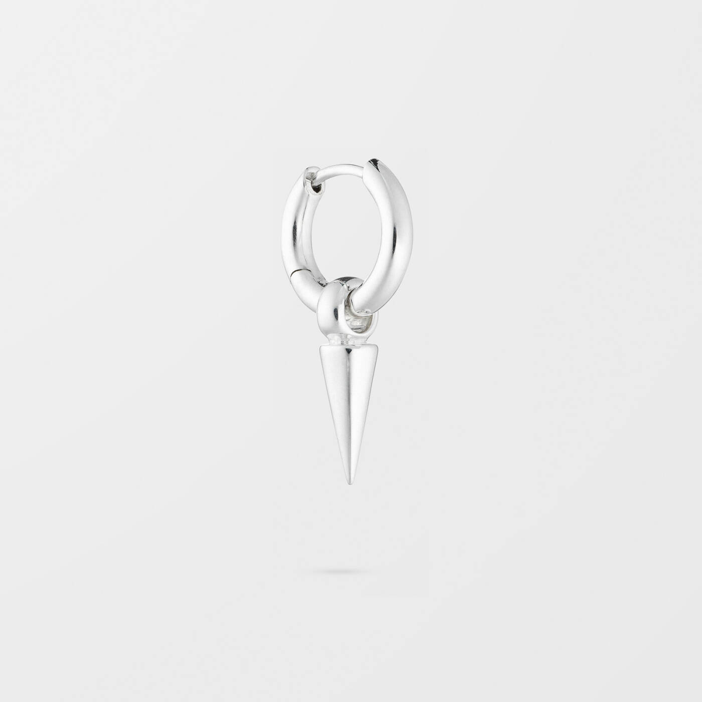 Juno Single Hoop Silver