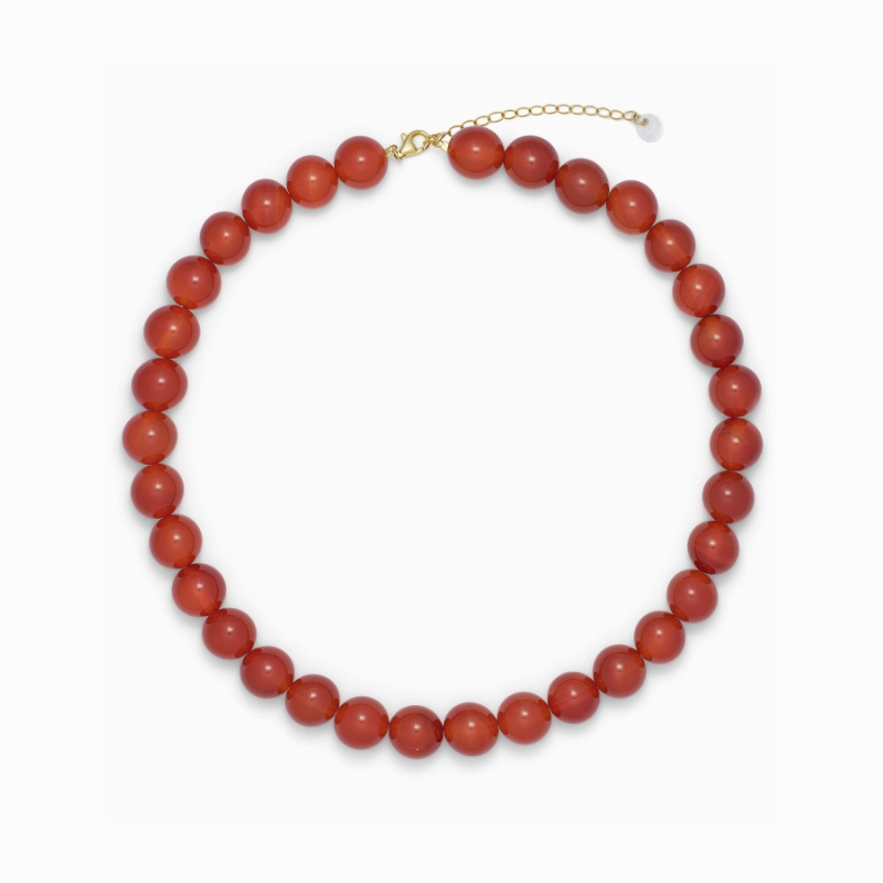 Faro Red Jade Halsband