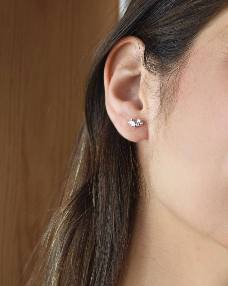 Love Heart örhänge silver