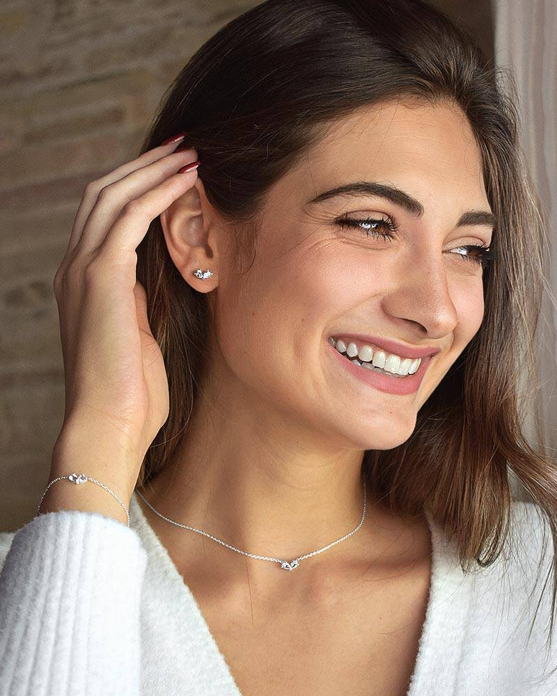 Love Heart örhänge silver