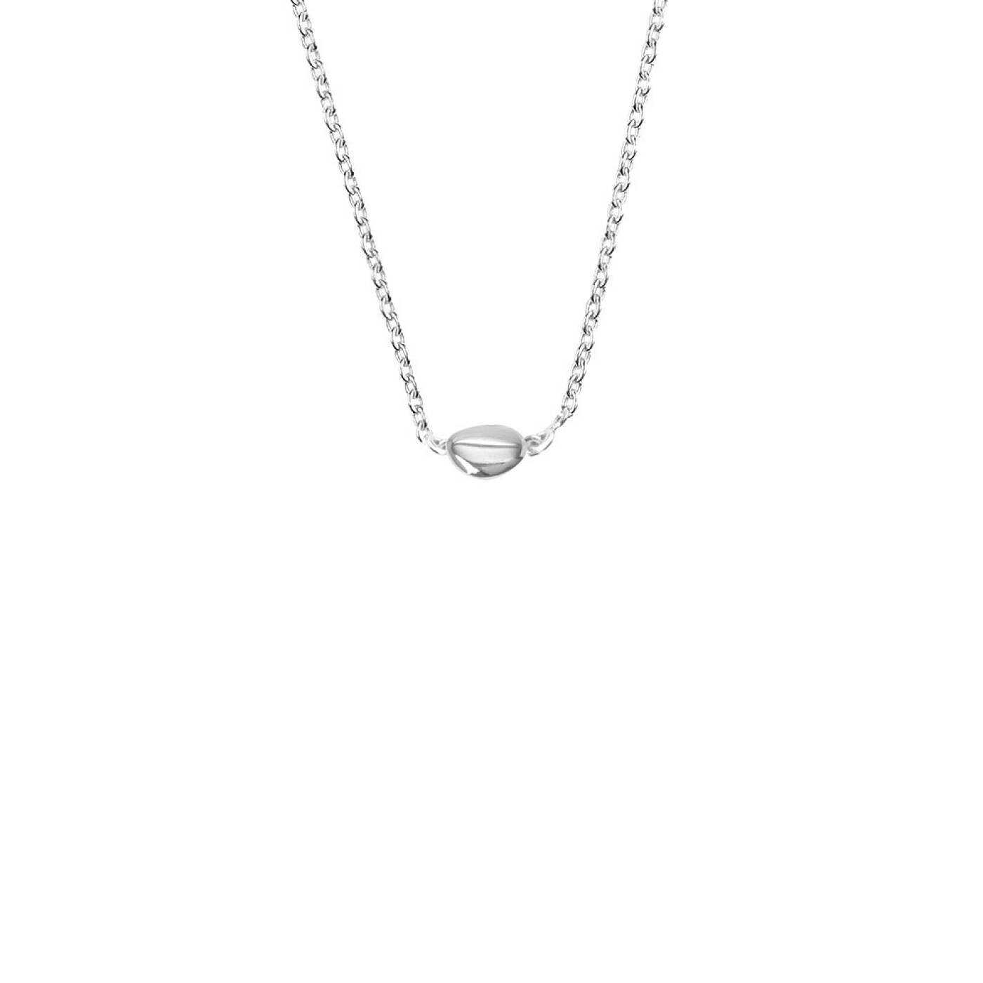Morning Dew petite halsband silver