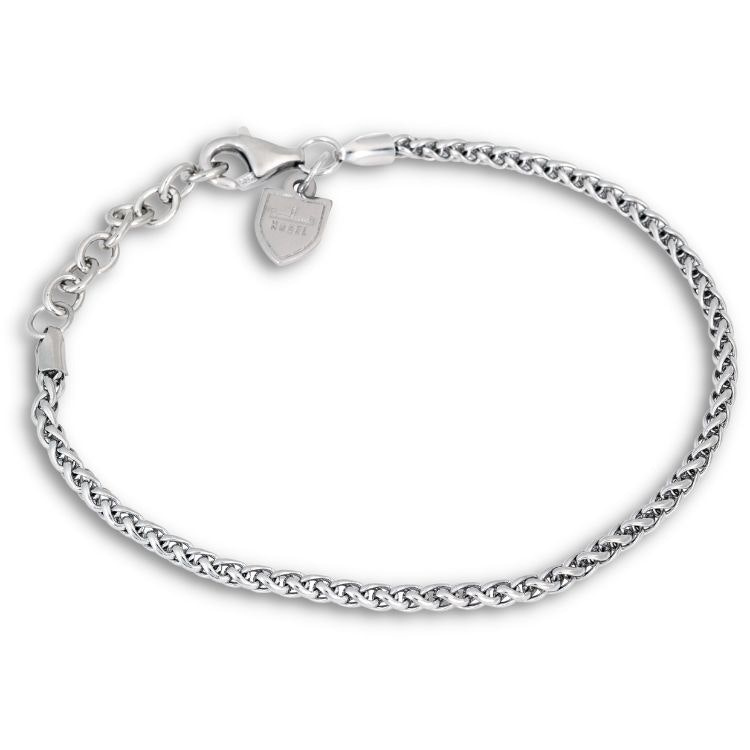Silverarmband Flätat 19,5+3cm