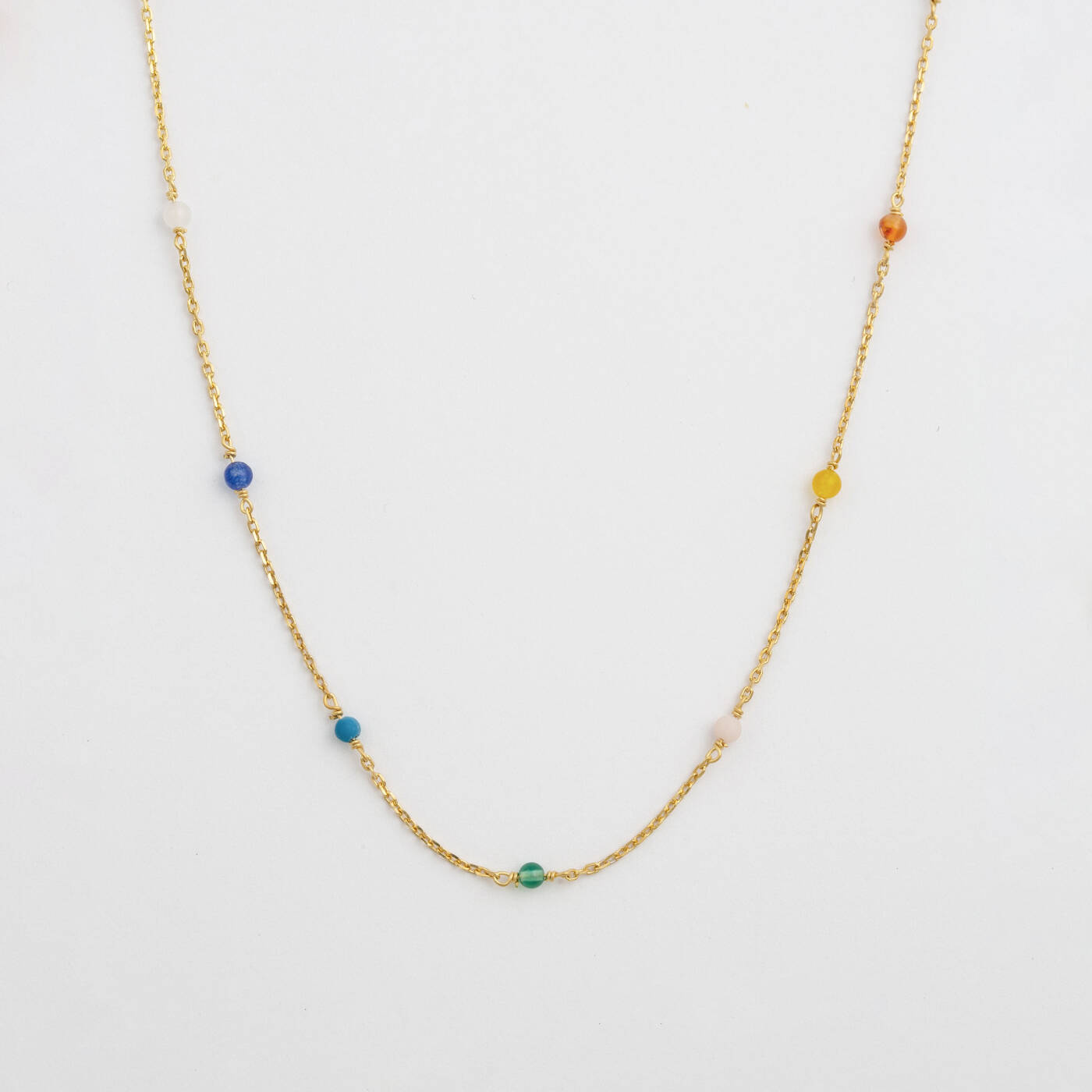 Santa Monica Multicolour Halsband Gold