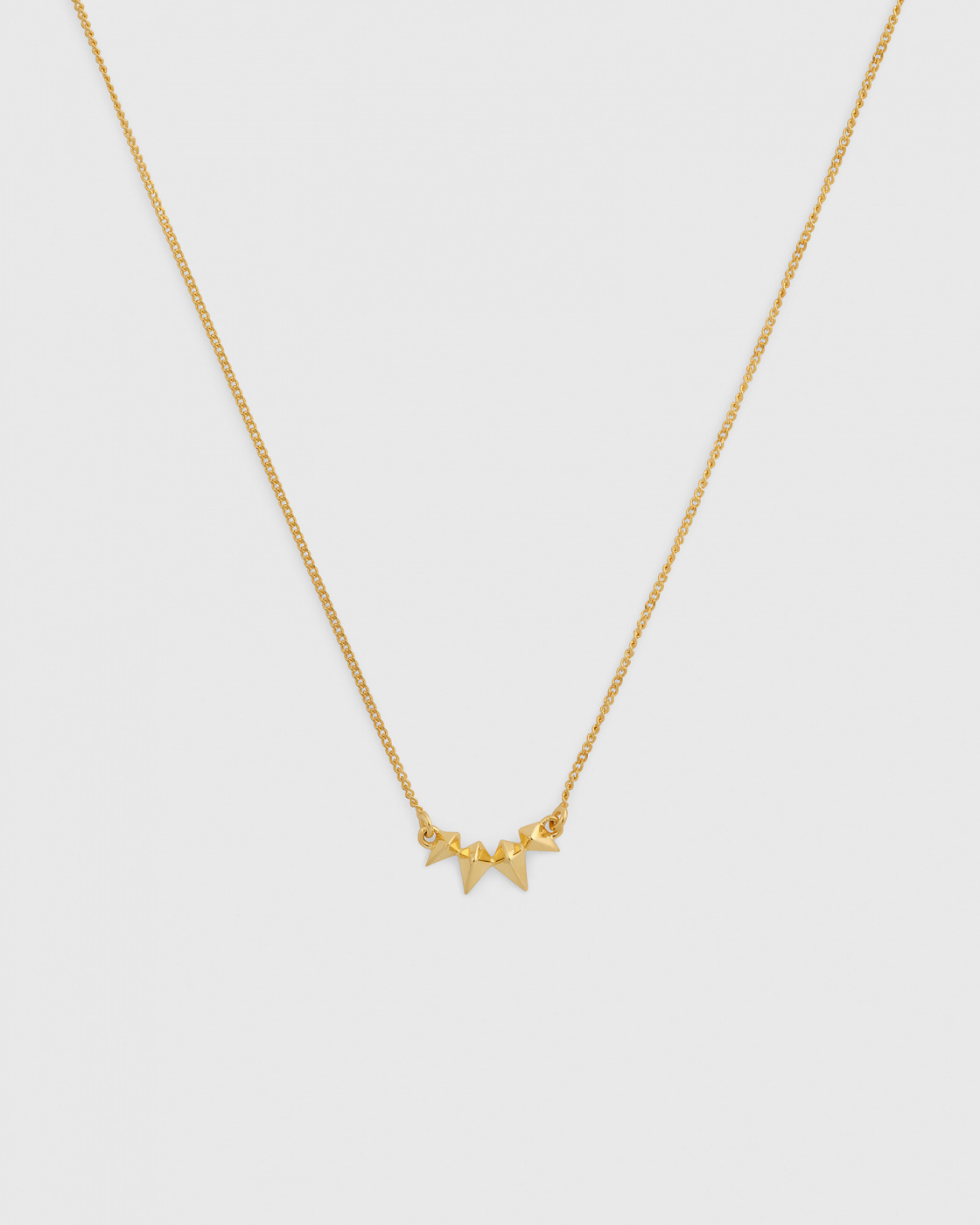 Uma Spike Halsband Guld