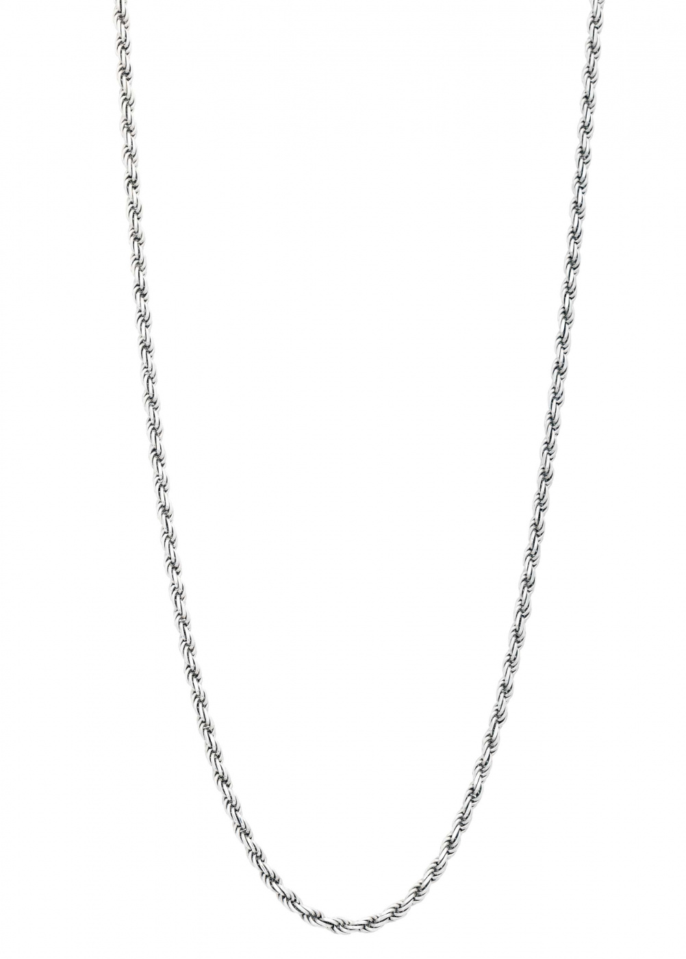 Silverhalsband cordell. 50+5cm