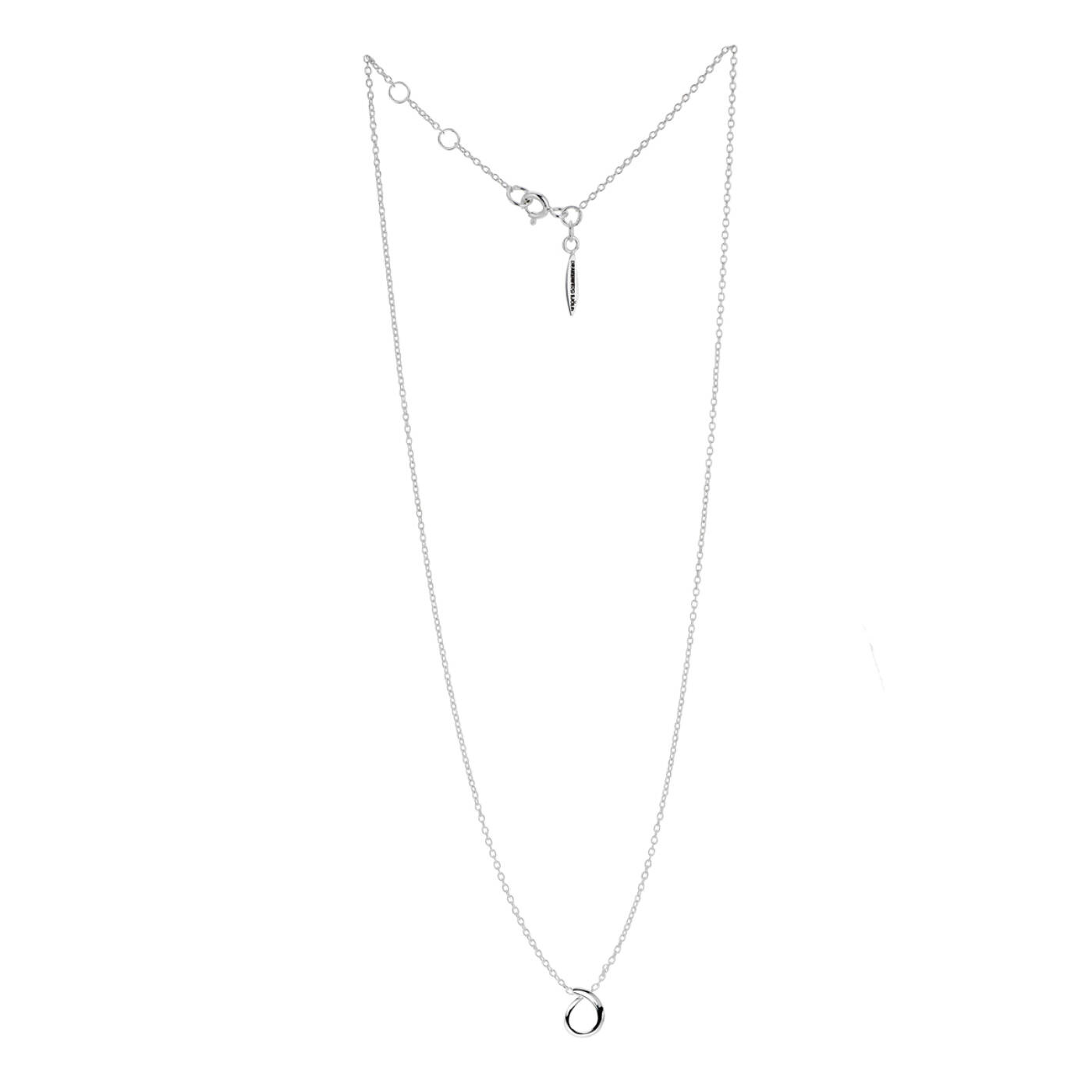 Ocean drop halsband silver