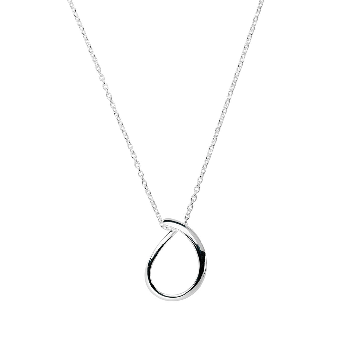 Ocean single halsband silver