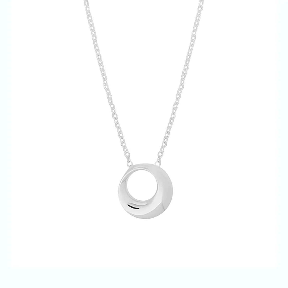 Orbit halsband silver