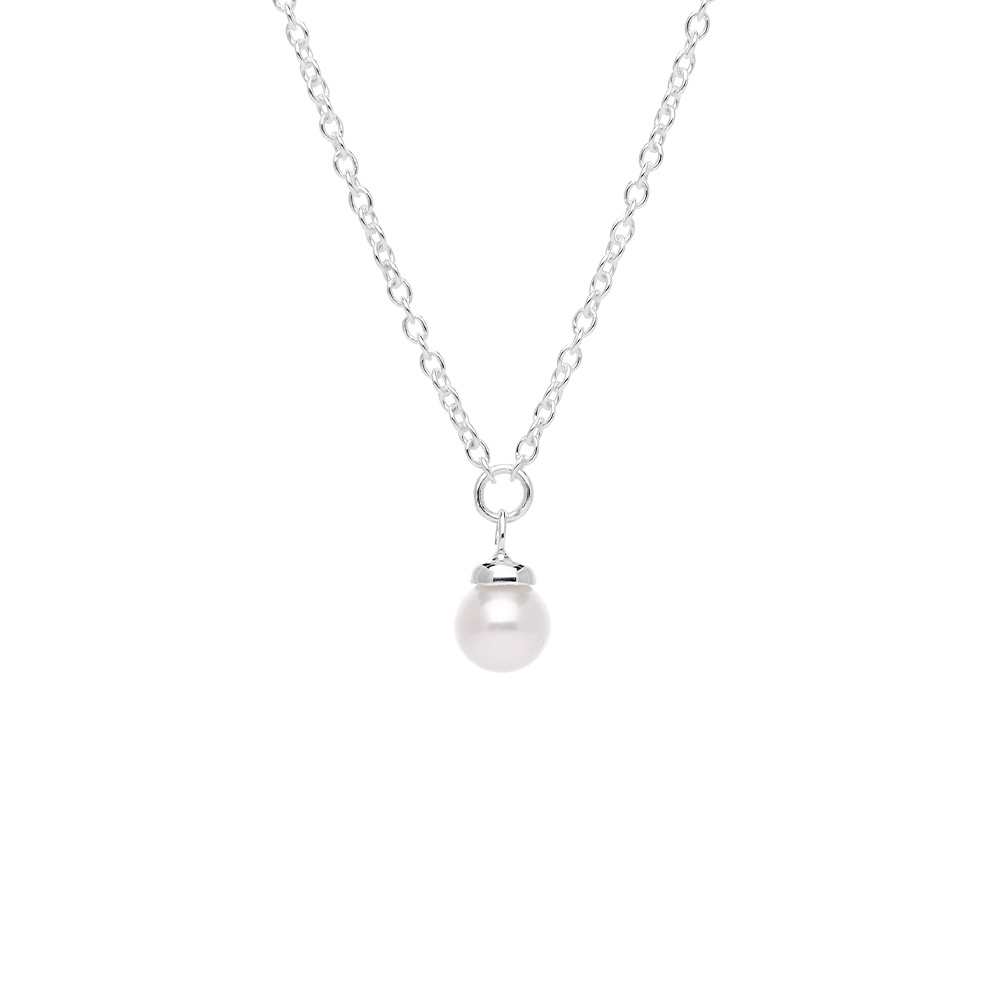 Petite Pearl single necklace