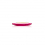 Enamel thin ring pink (gold)