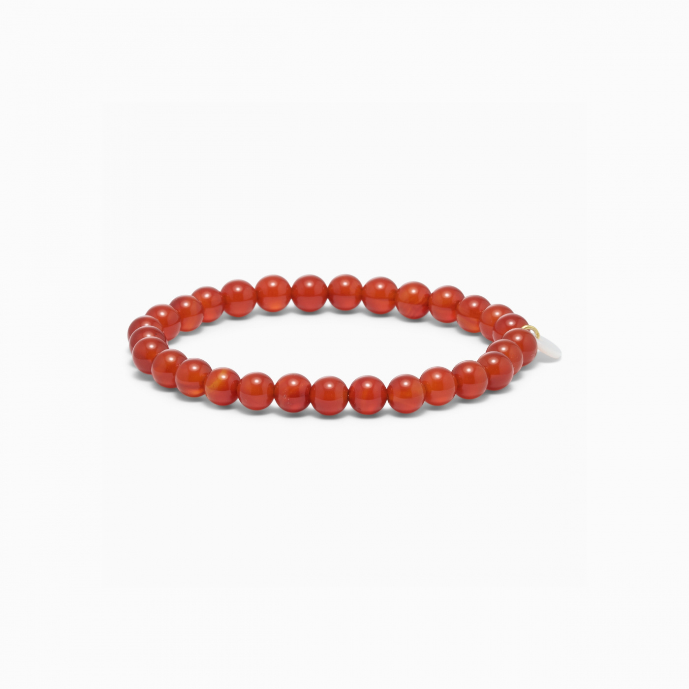 Essential Red Jade Stretch Armband