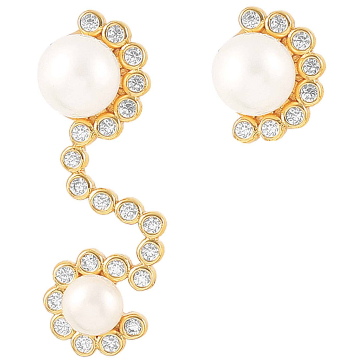 Lily stickers örhänge Guld