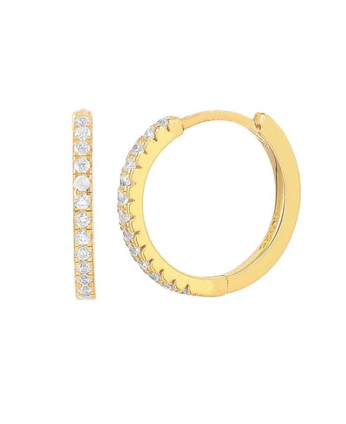 Esta big örhängen Guld