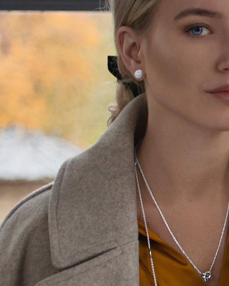 Stardust örhänge silver